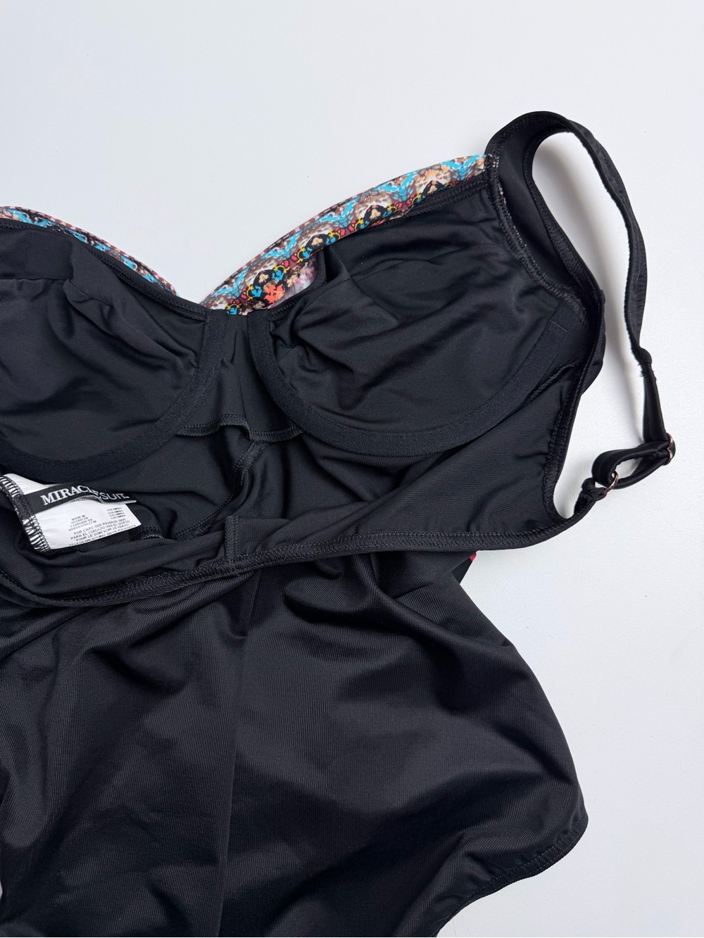 Miraclesuit Nefertiti Sanibel One Piece Underwire Swimsuit size 12 NWT - Picture 7 of 11